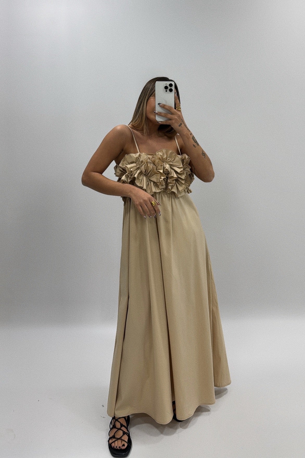 VESTIDO VOLANT LUMINA