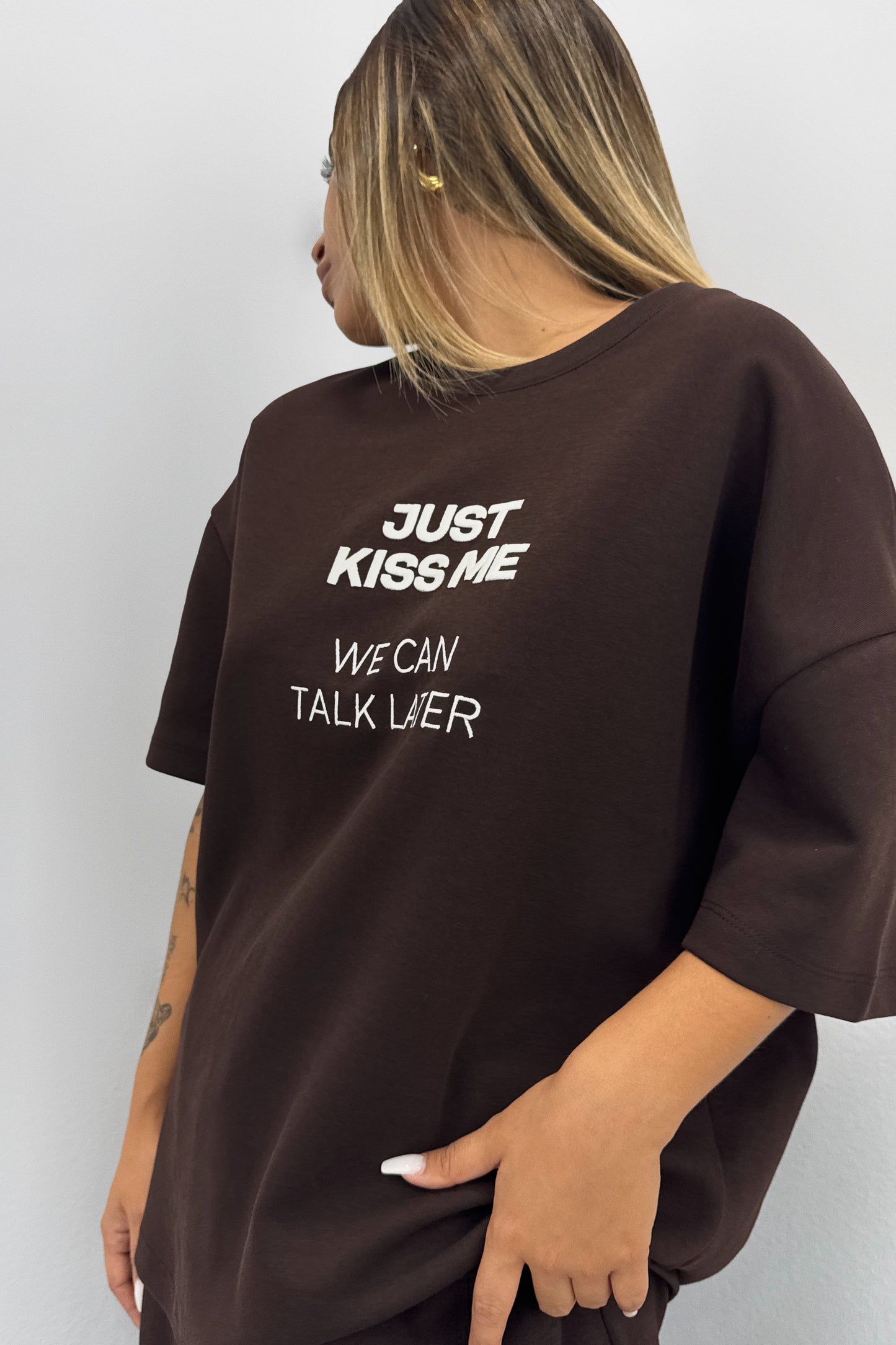 CAMISETA KISS ME LUMINA