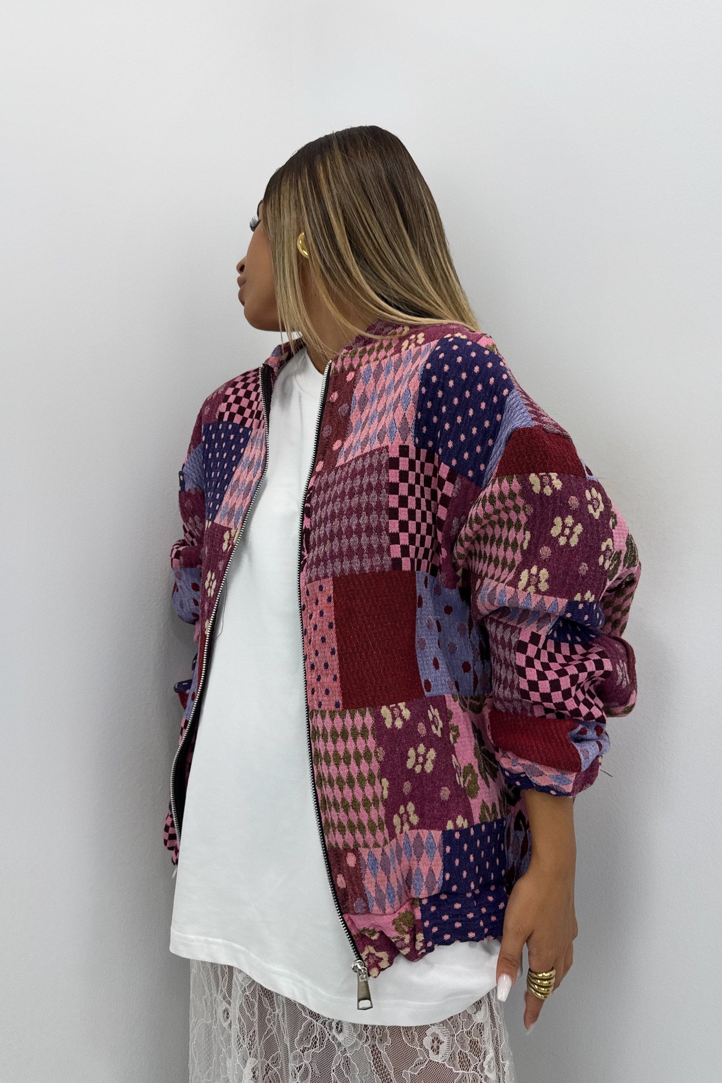 CHAQUETA BORDADA PREVENTA
