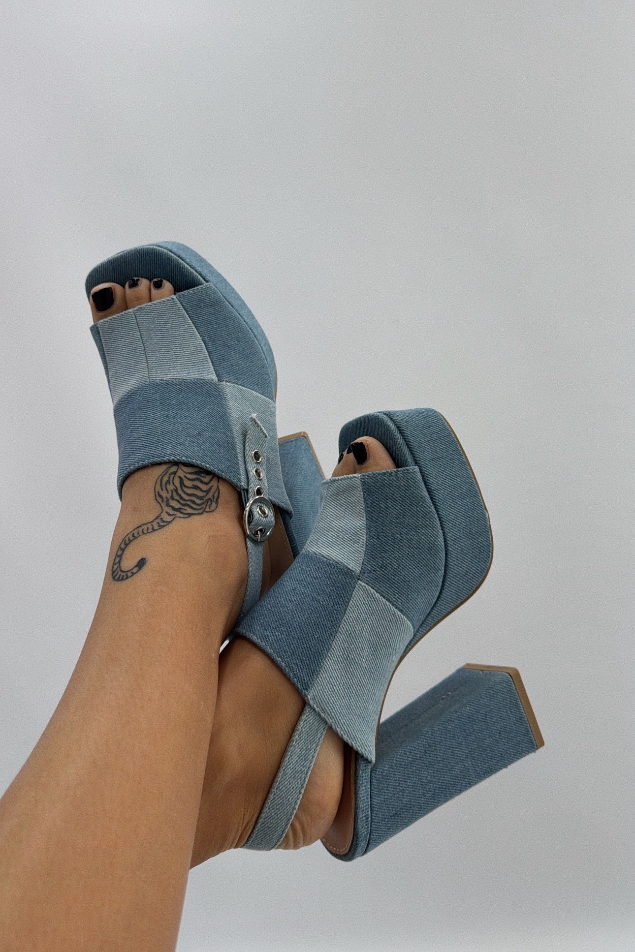 SANDALIA DENIM