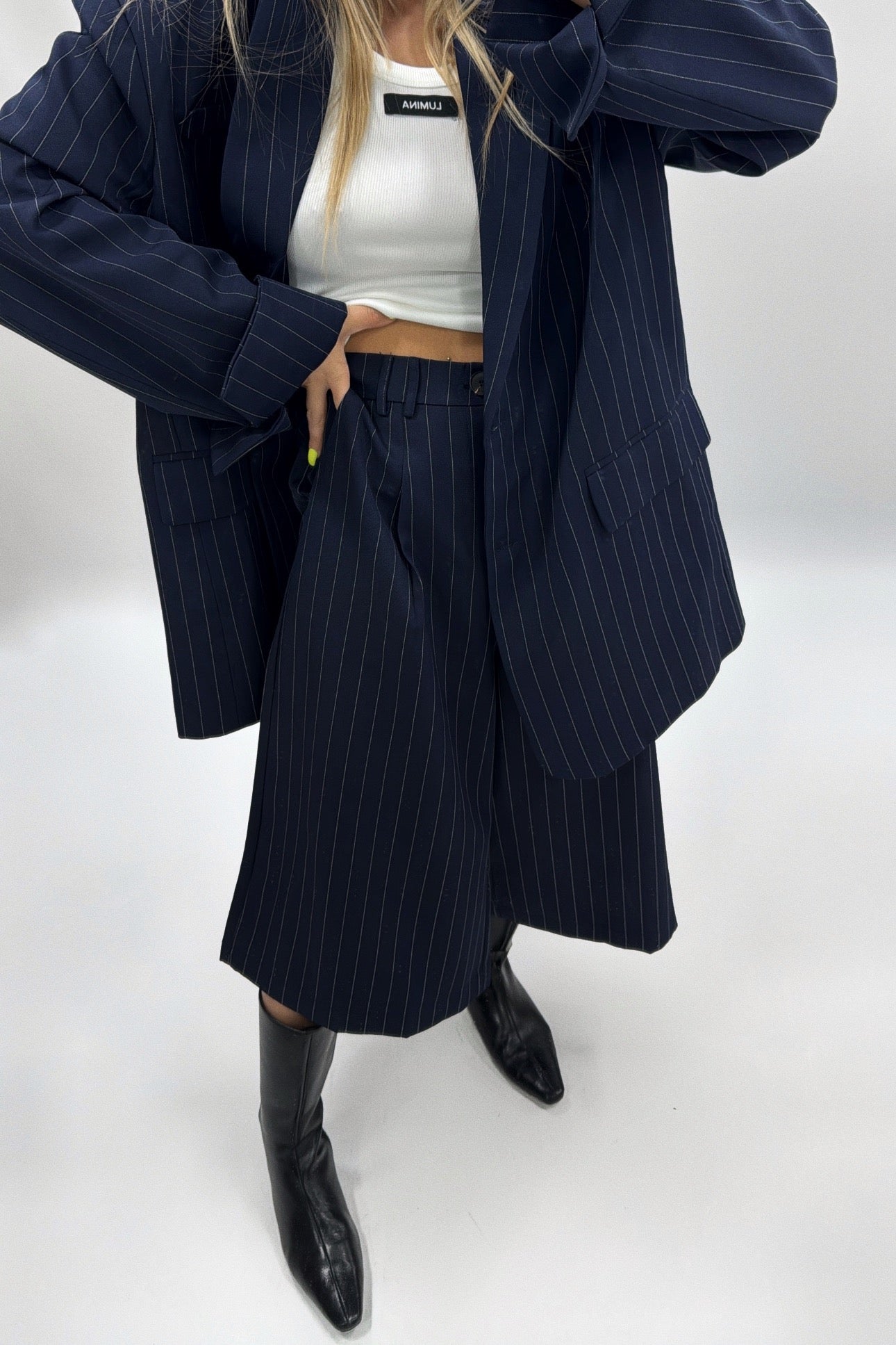 PANTALÓN 3/4 RAYA DIPLOMÁTICA
