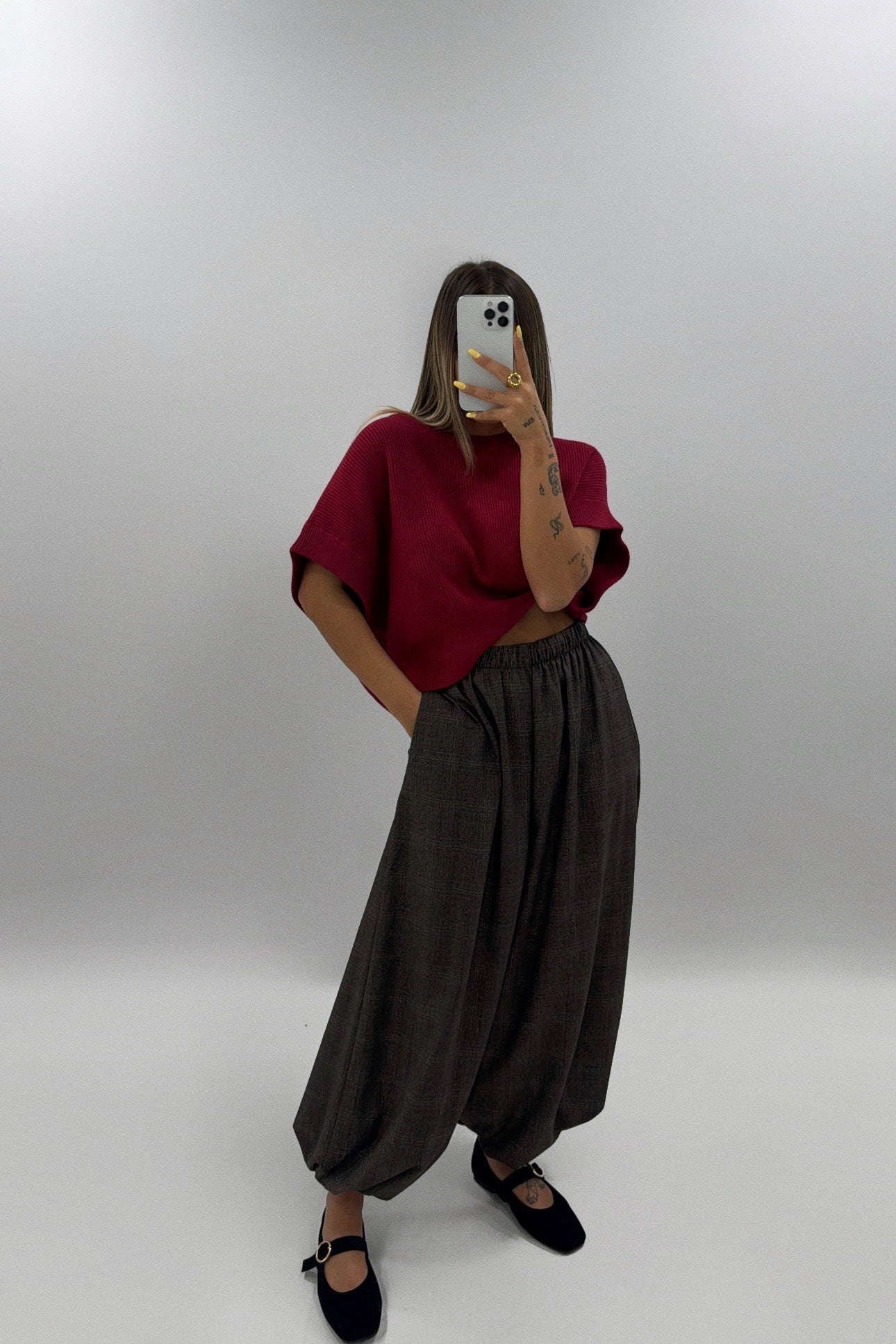 PANTALÓN BOMBACH CUADROS