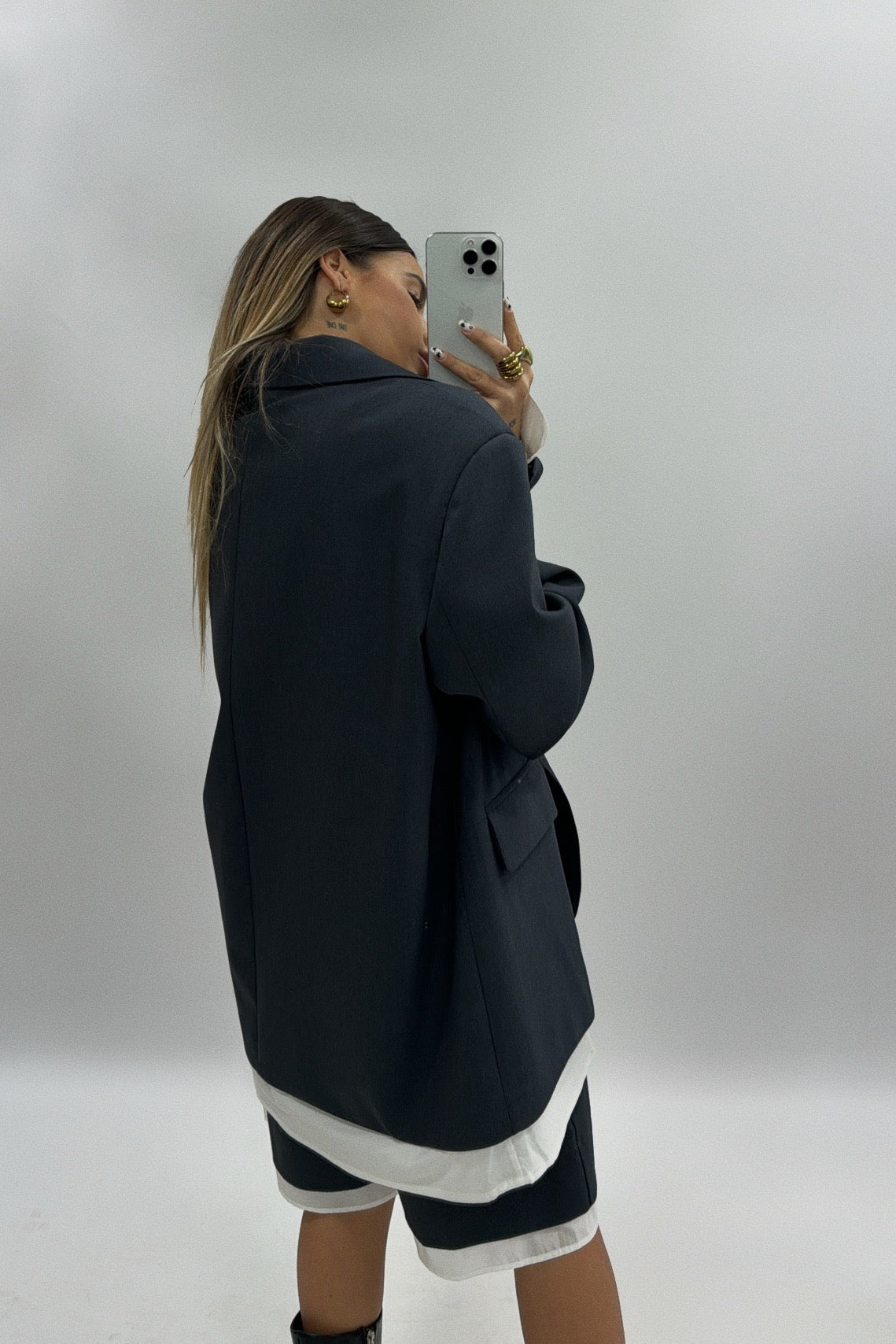 BLAZER COMBINADA OVER LUM