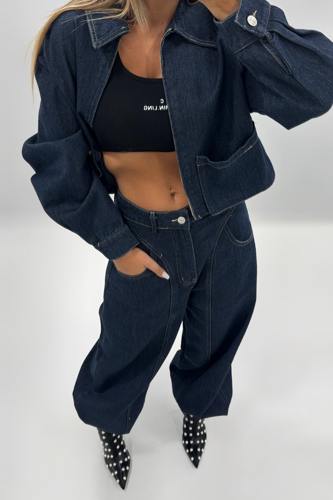 CONJUNTO DENIM KIM