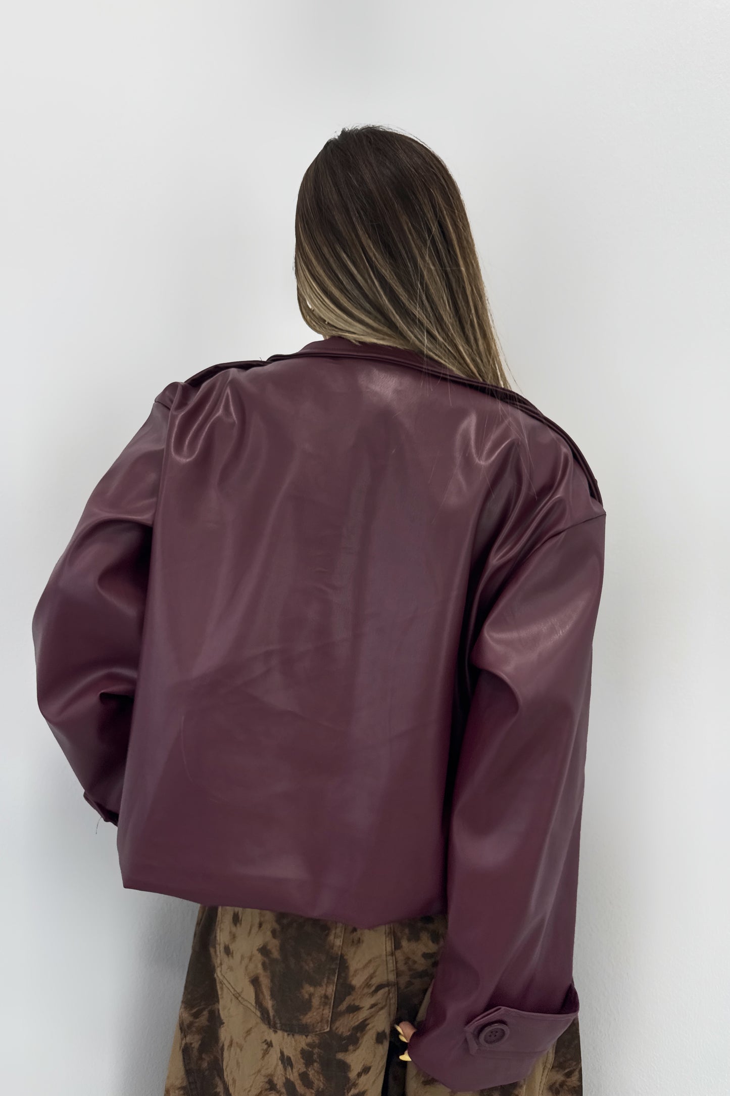 CHAQUETA TRENCH POLIPIEL