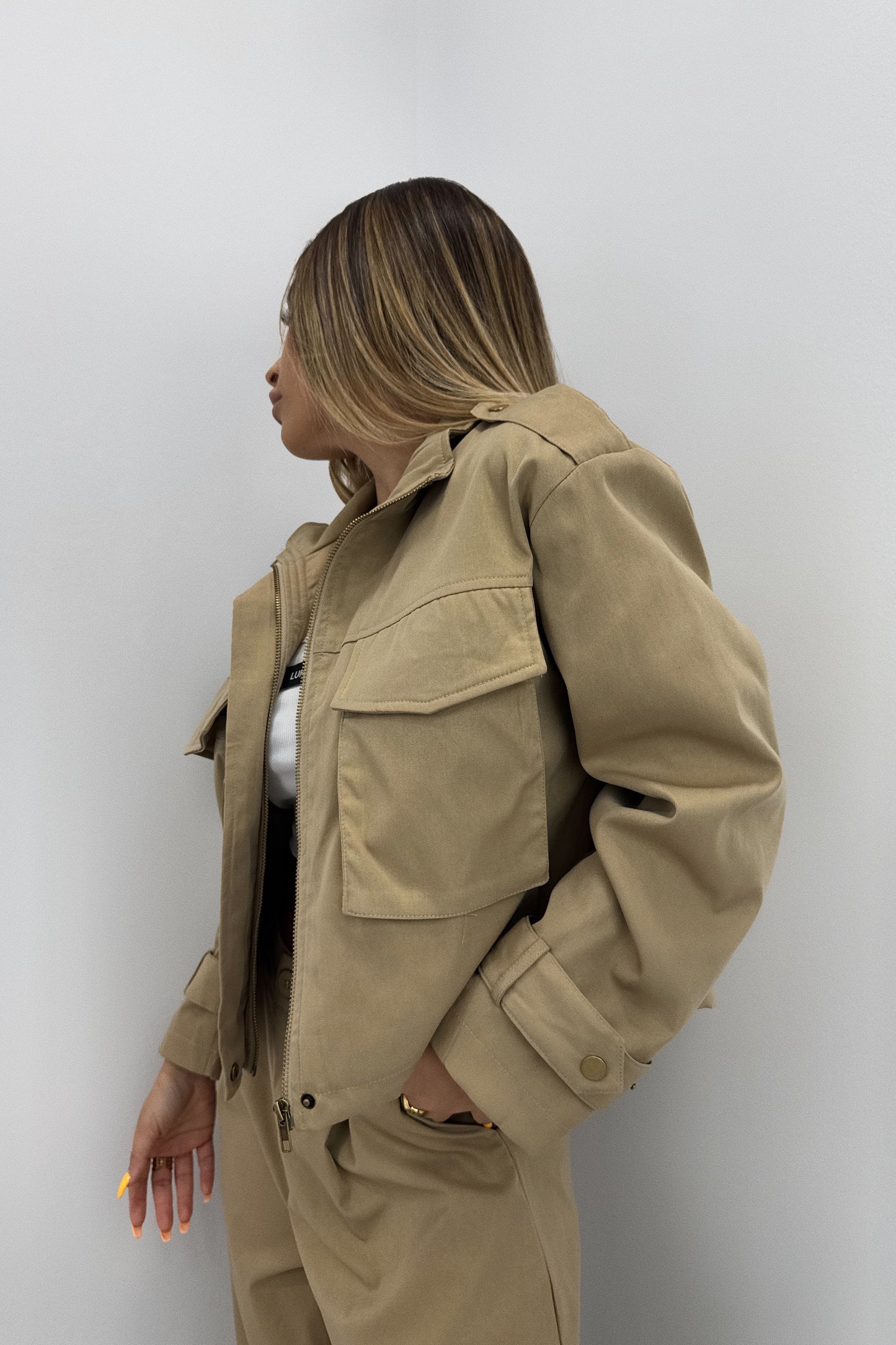 CHAQUETA DETAIL FRUNC