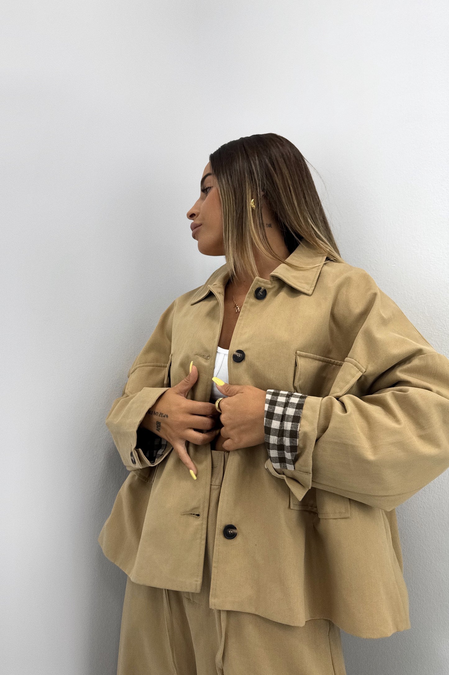 CHAQUETA CUADROS
