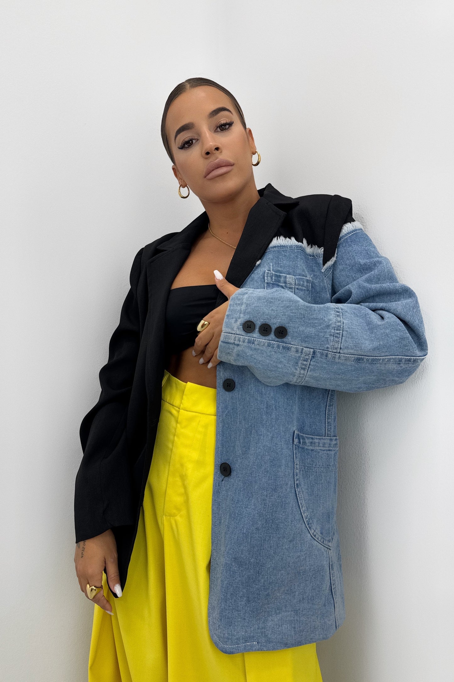 BLAZER AND DENIM