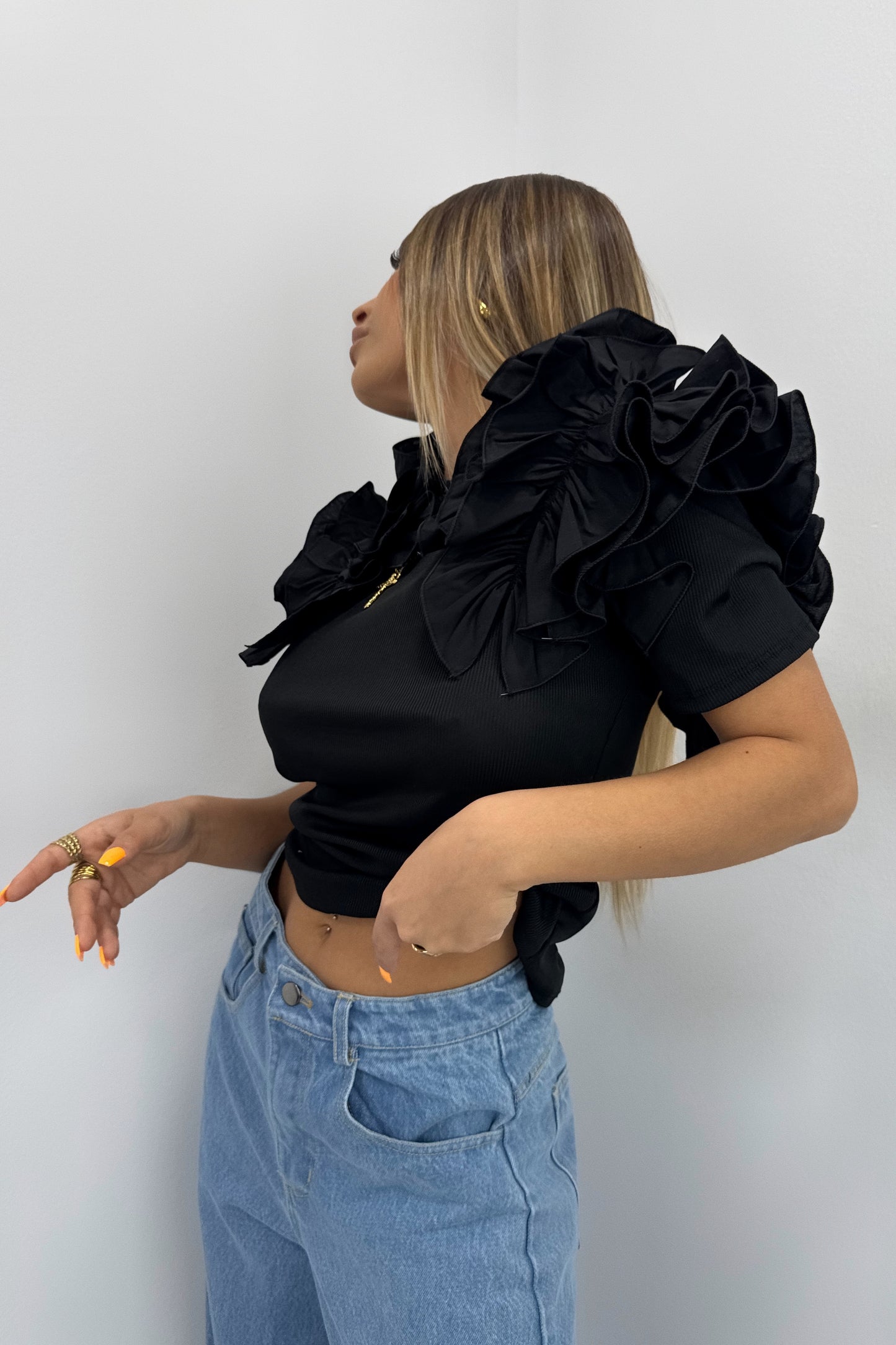 CAMISETA VOLANT