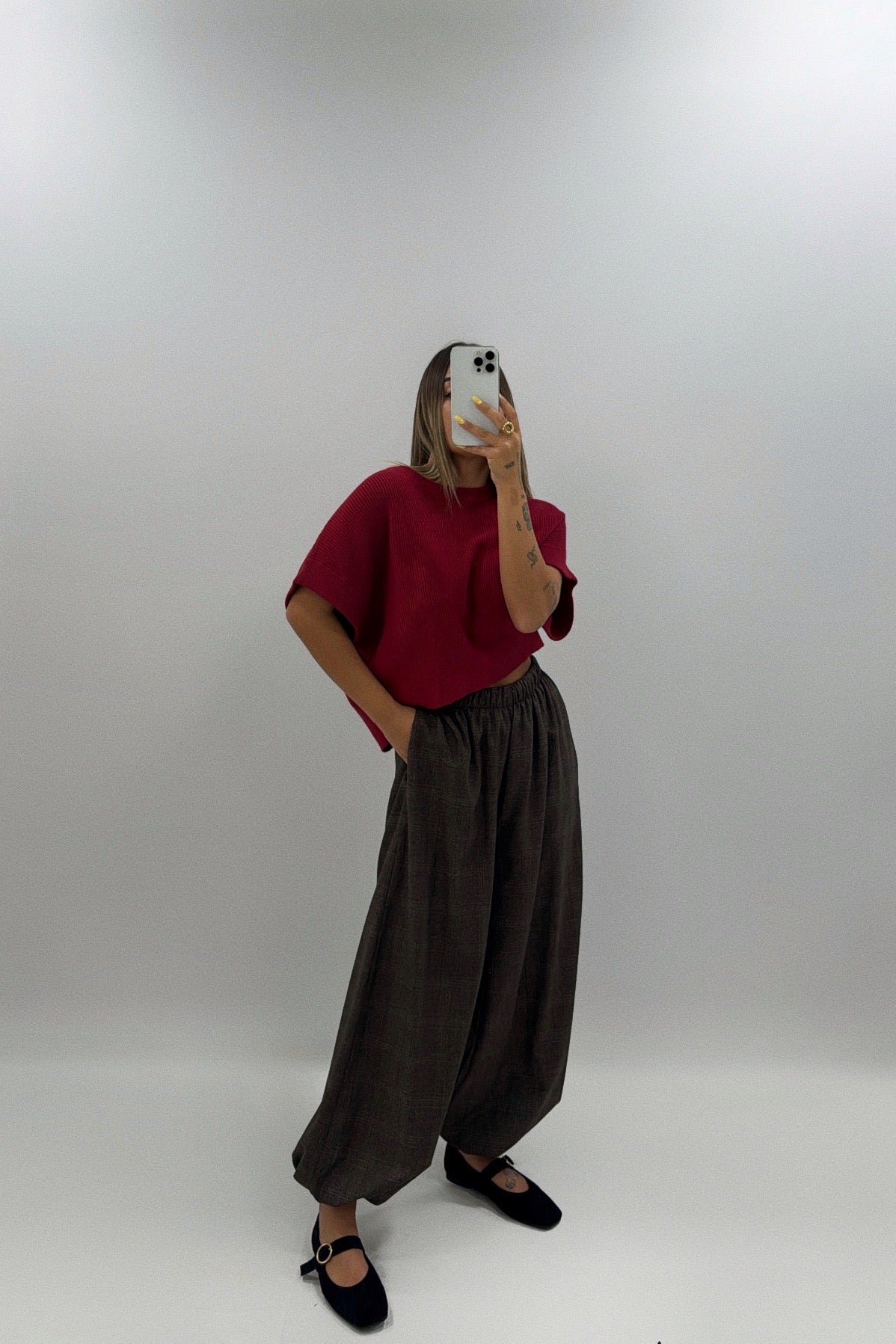 PANTALÓN BOMBACH CUADROS