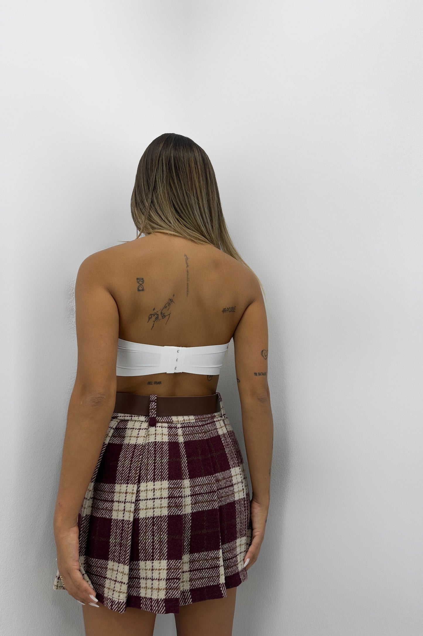 FALDA CUADRS LUMINA