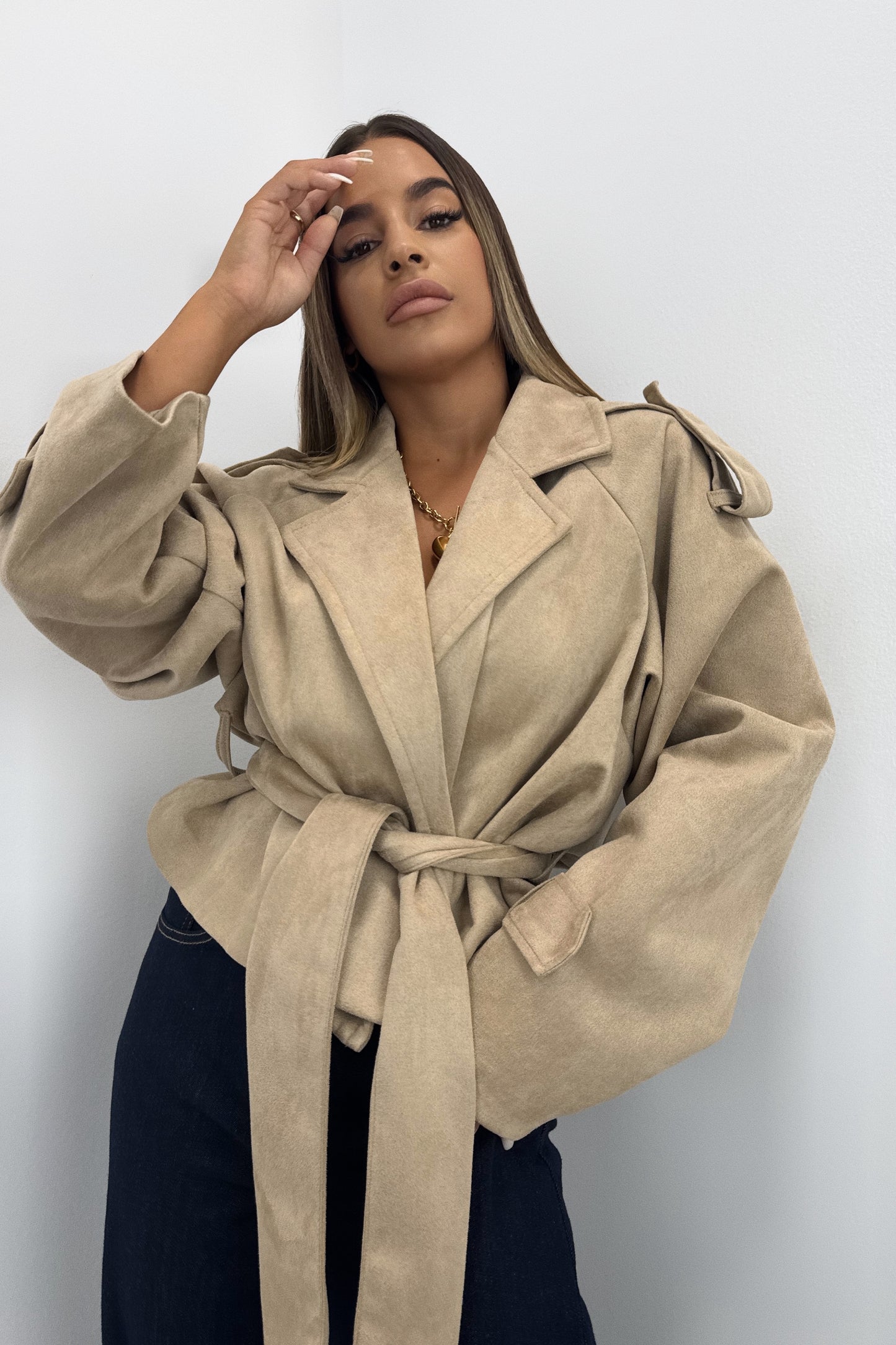 CHAQUETA TRENCH