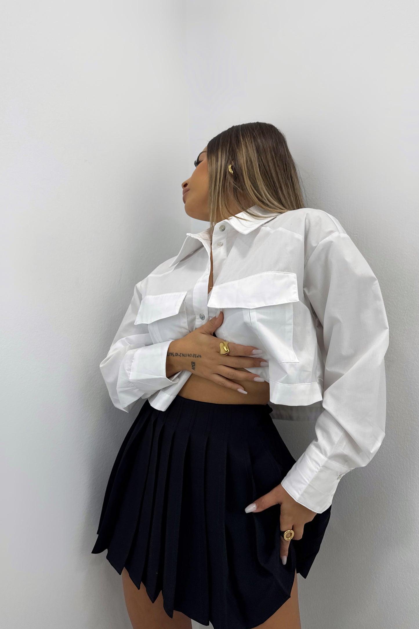 FALDA PANTALÓN TABLAS