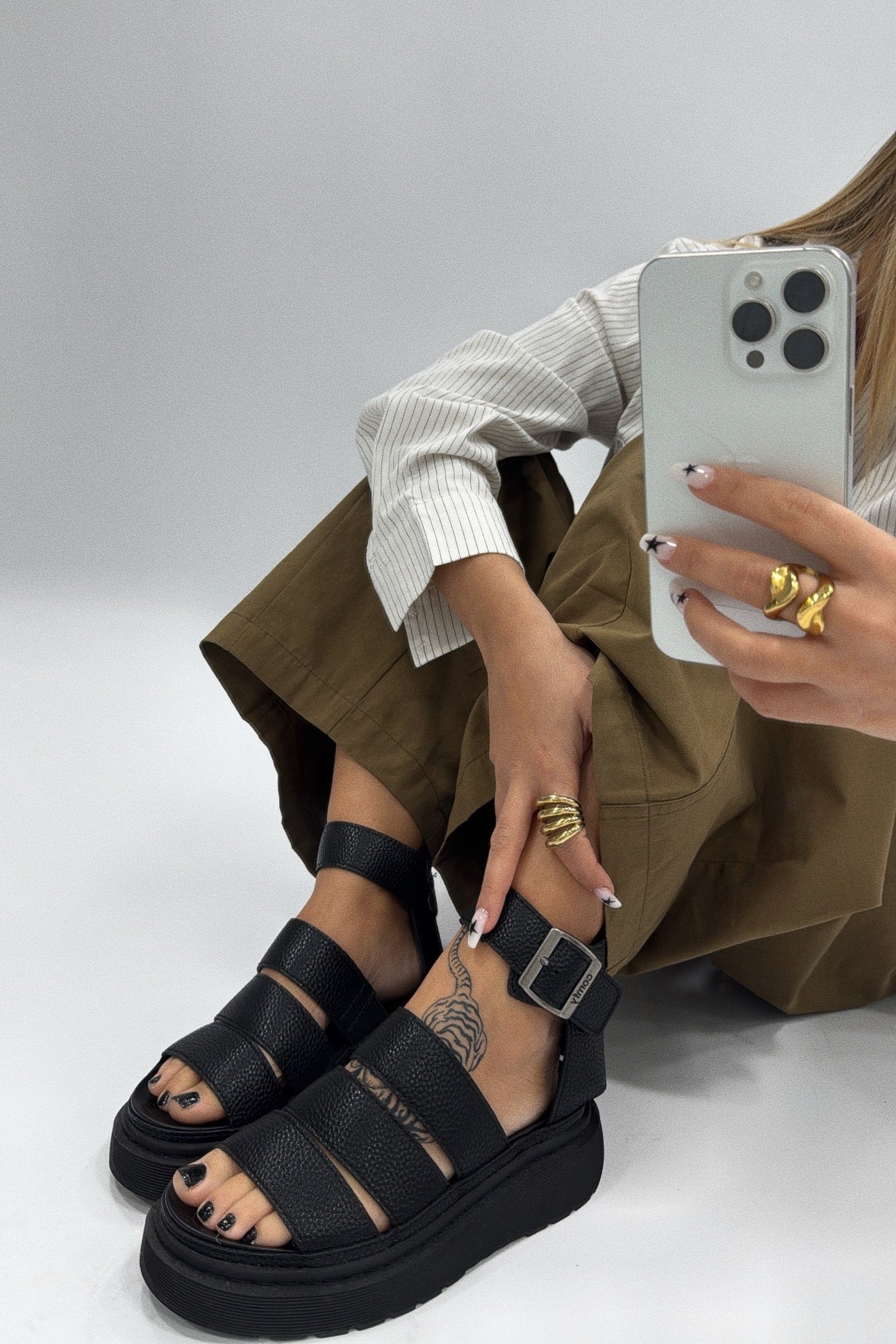SANDALIAS BASIC PLATAFORMA