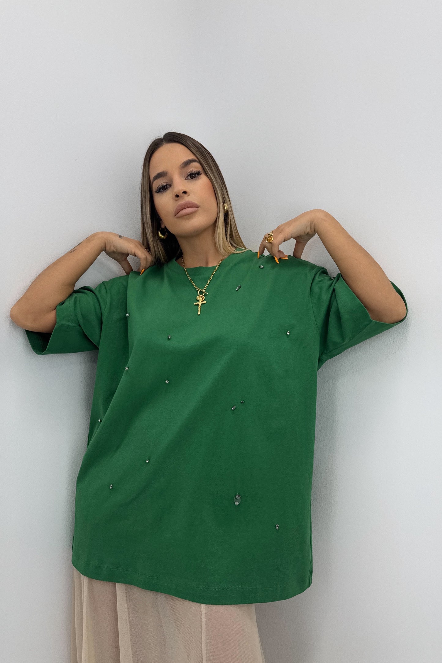 CAMISETA DETAL LUMINA