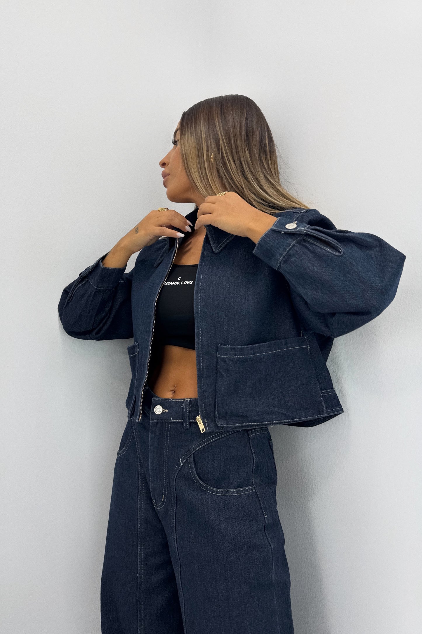 CONJUNTO DENIM KIM
