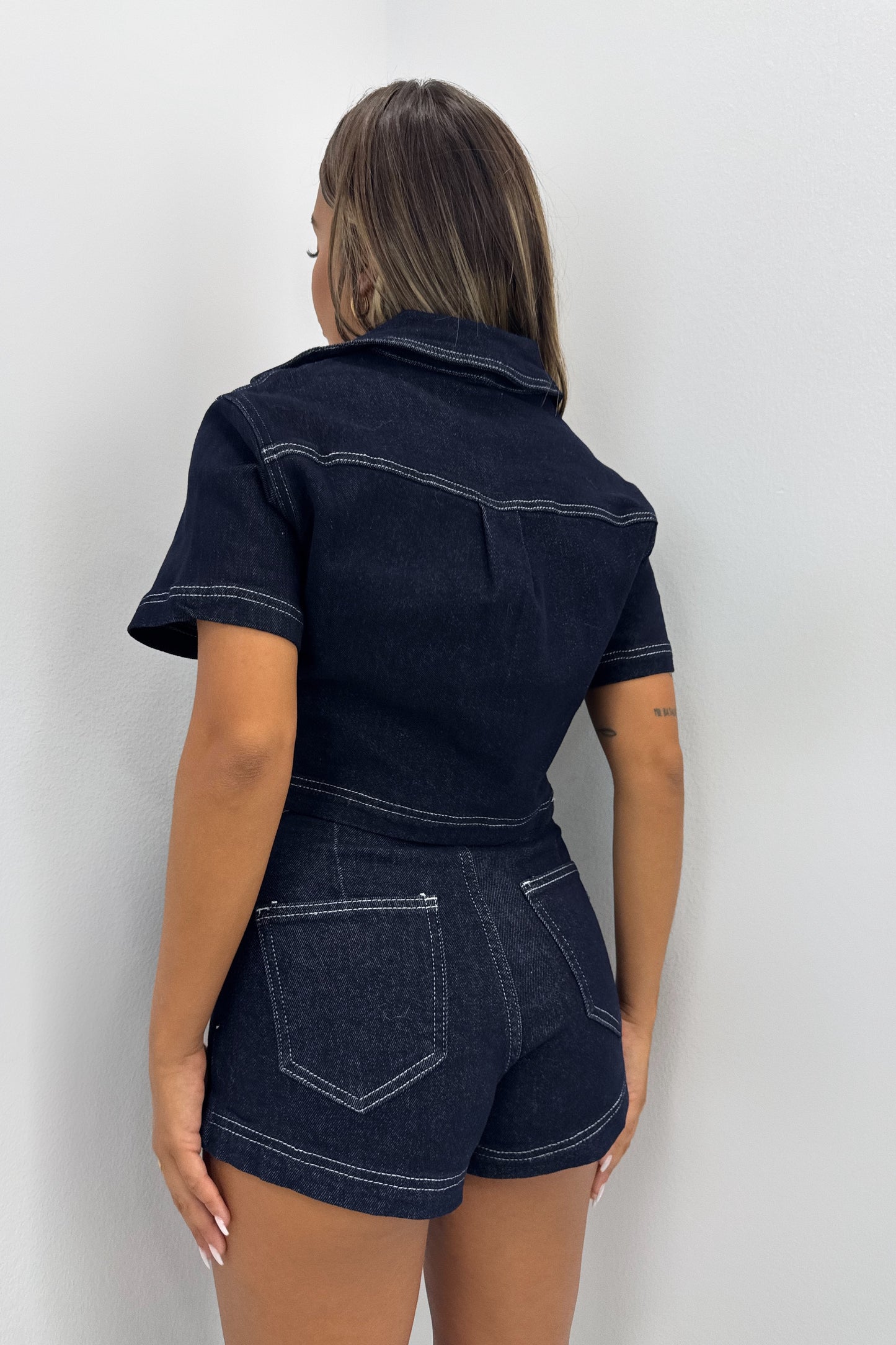 CONJUNTO DENIM FALDA PANT
