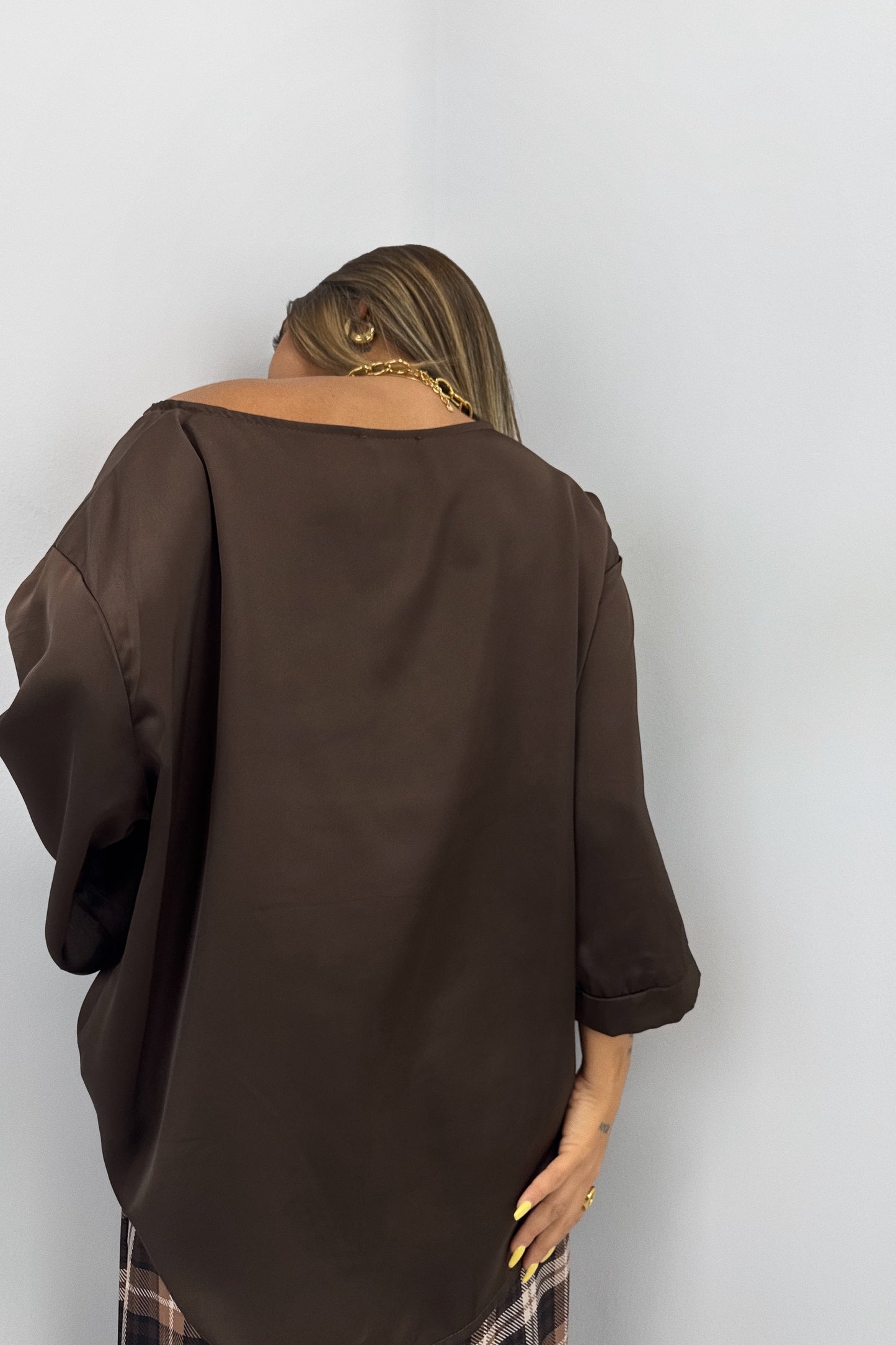 BLUSA SATÉN