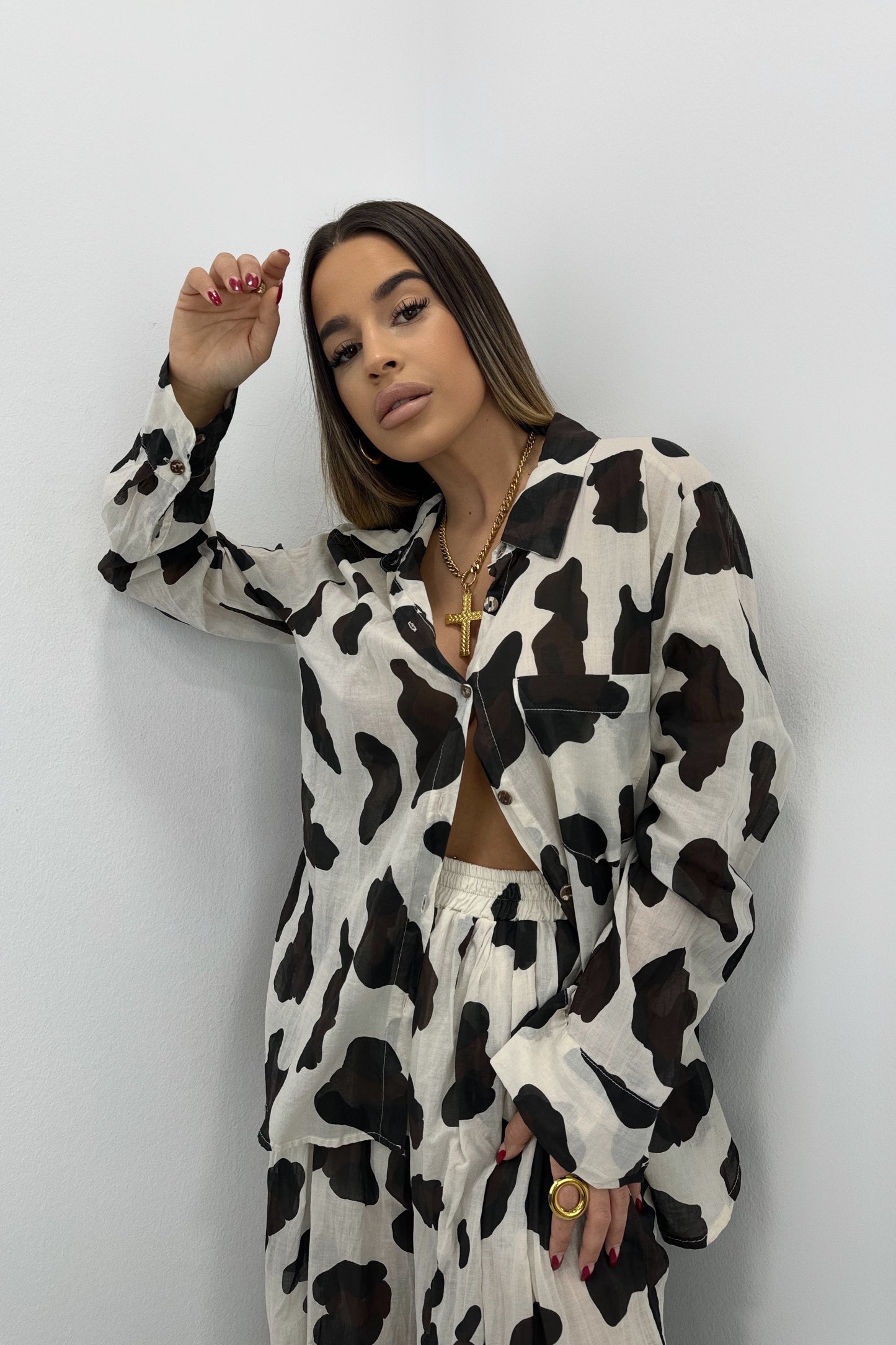 CAMISA FLUIDA VACA LUM