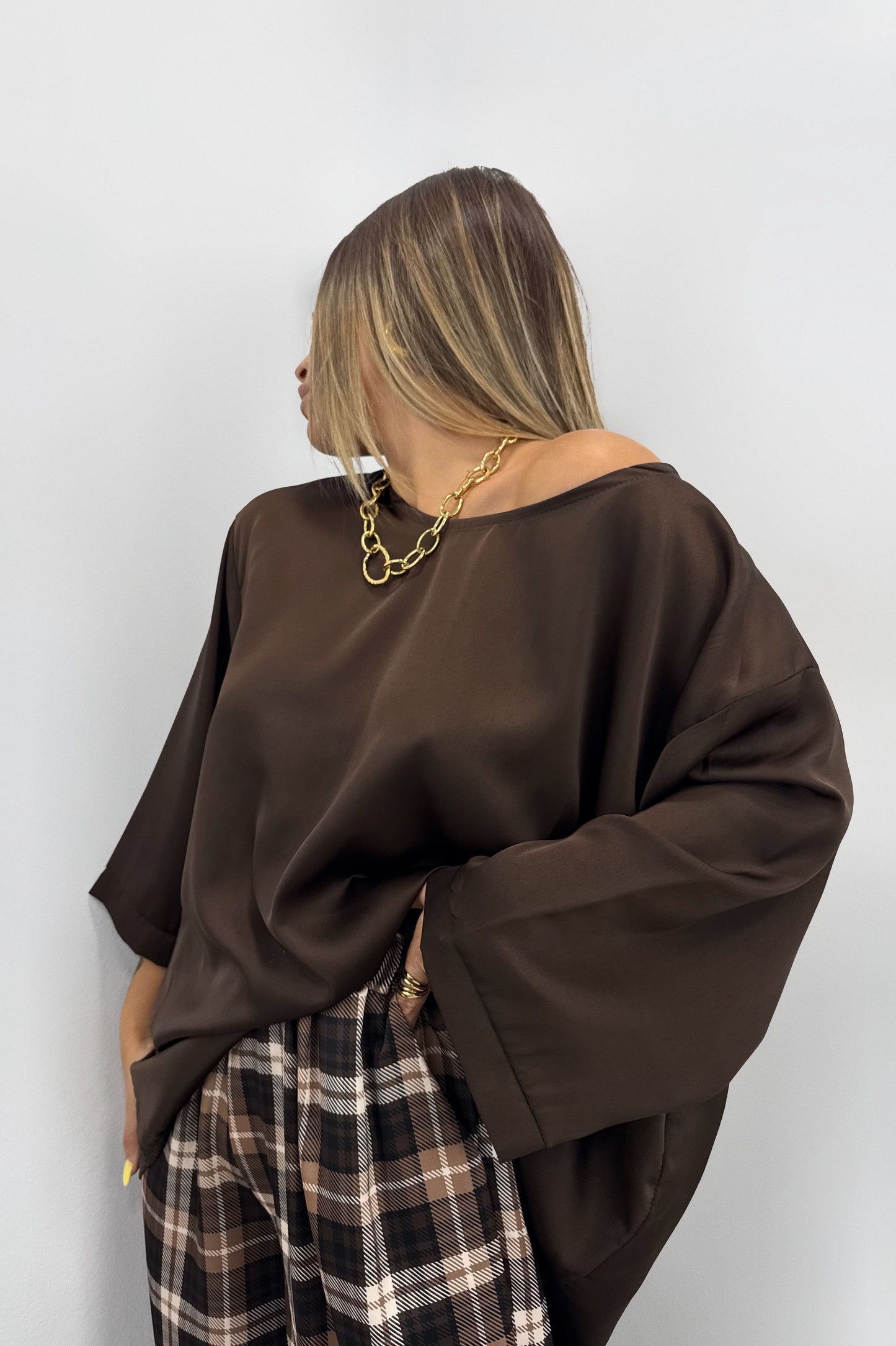 BLUSA SATÉN