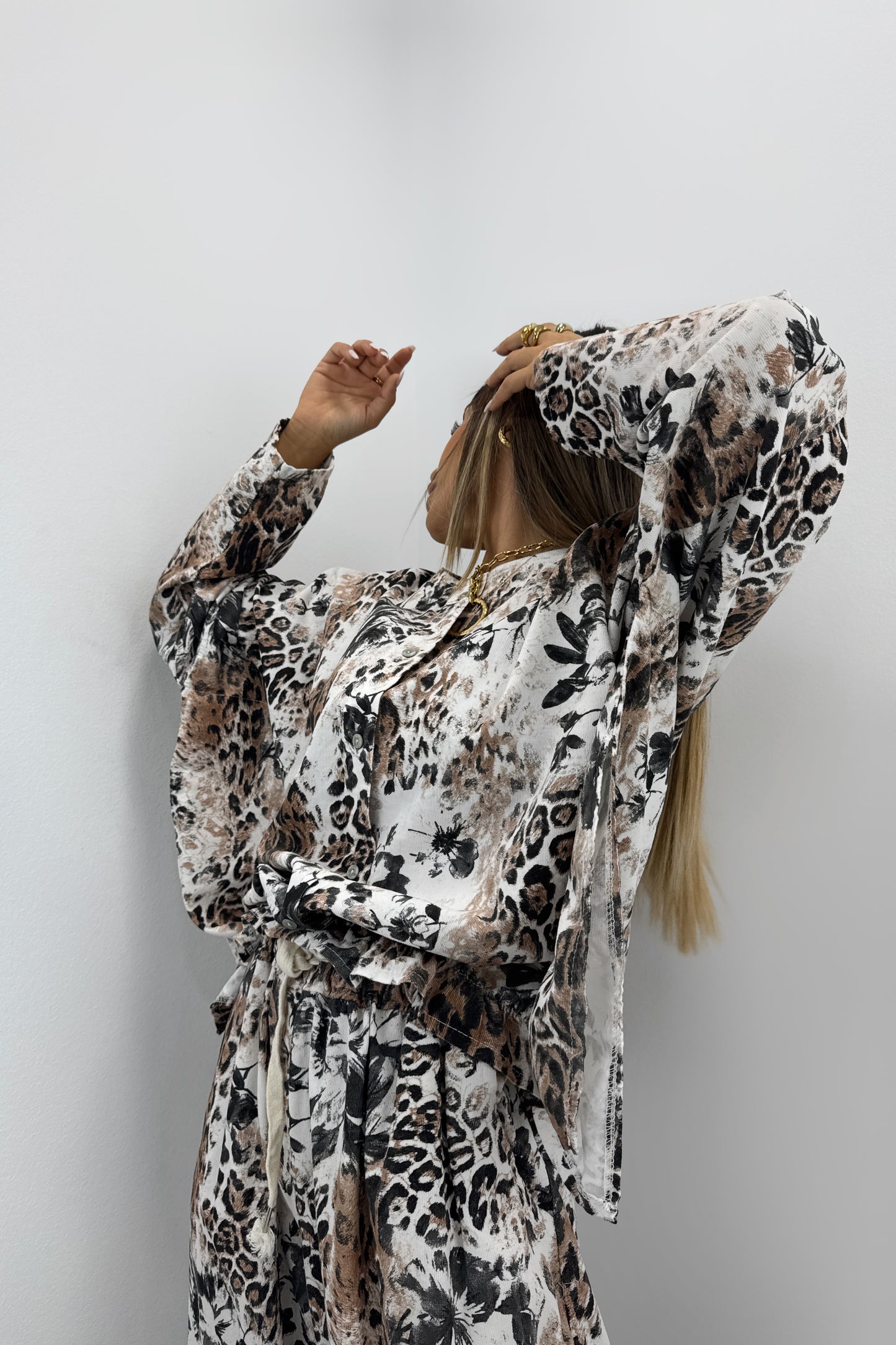 SUDADERA ESTAMPADA PANA