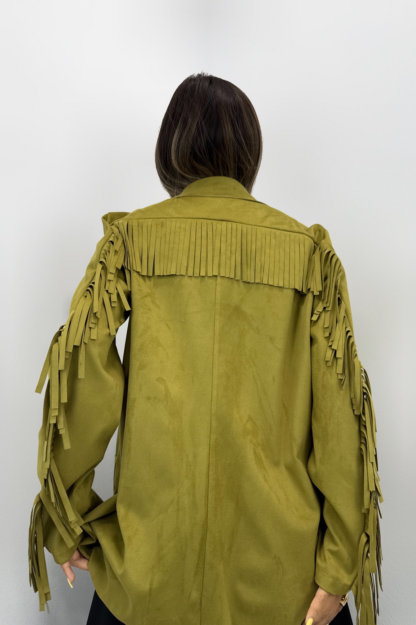 CHAQUETA ANTE FLECOS