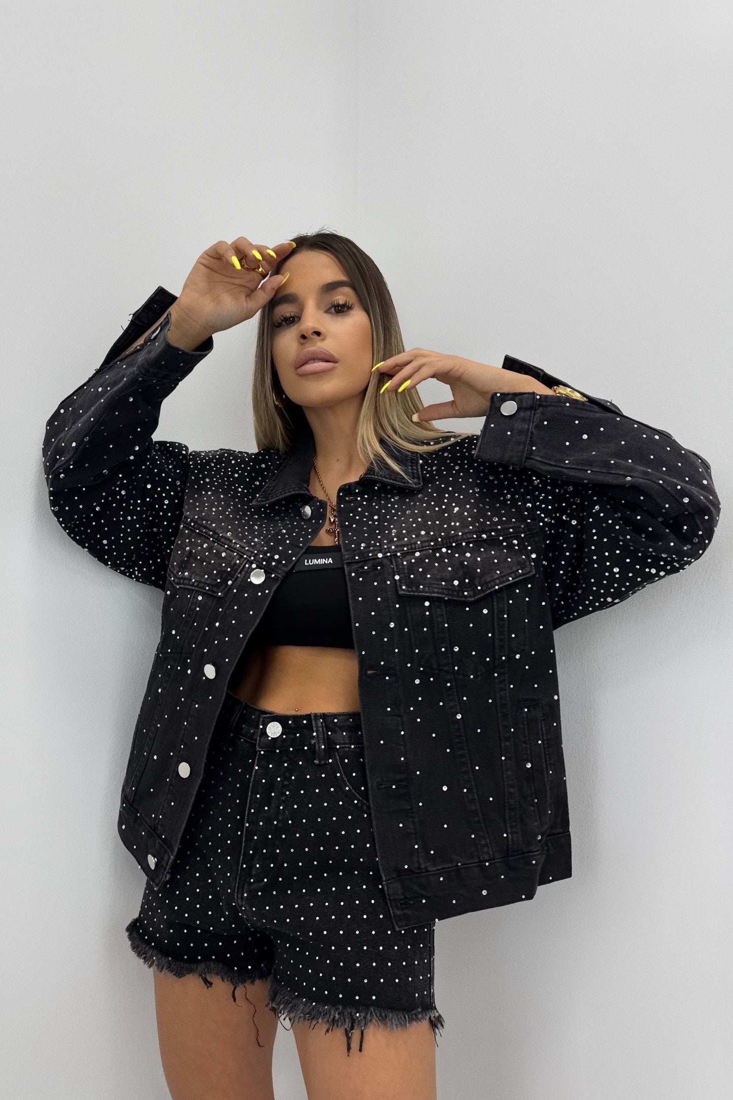 CHAQUETA DENIM TACH BRIL