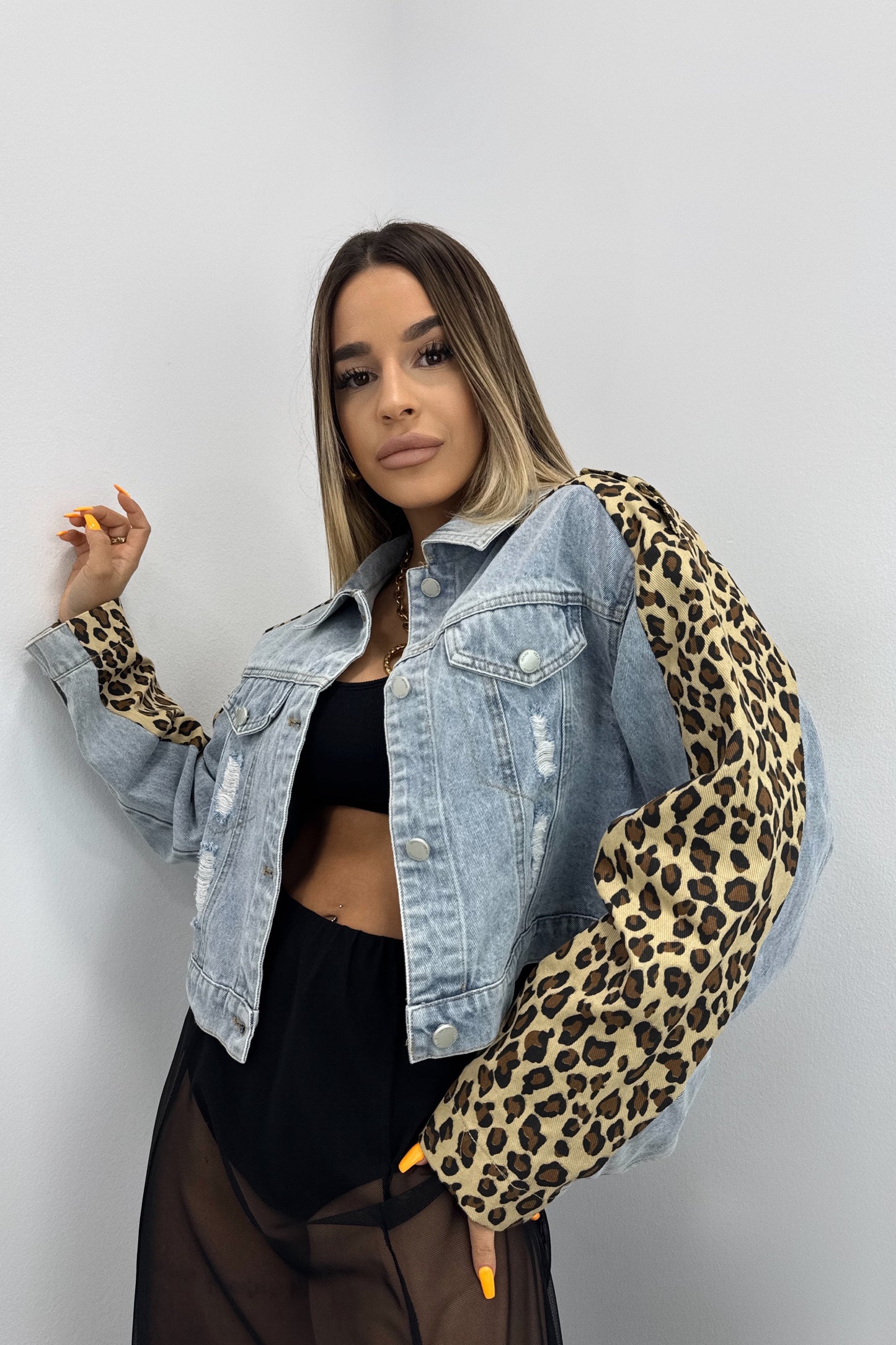 CHAQUETA DENIM LEO