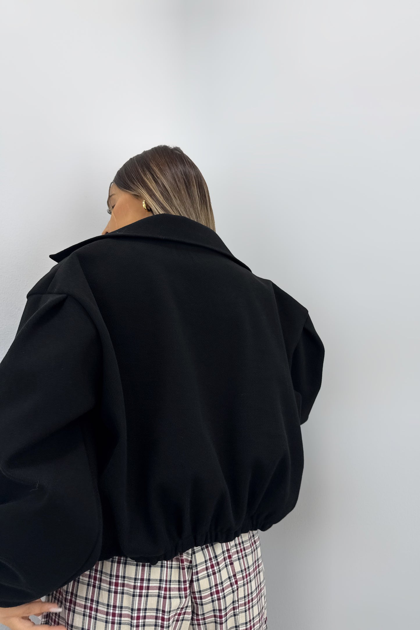 CHAQUETA TRENCH PAÑO