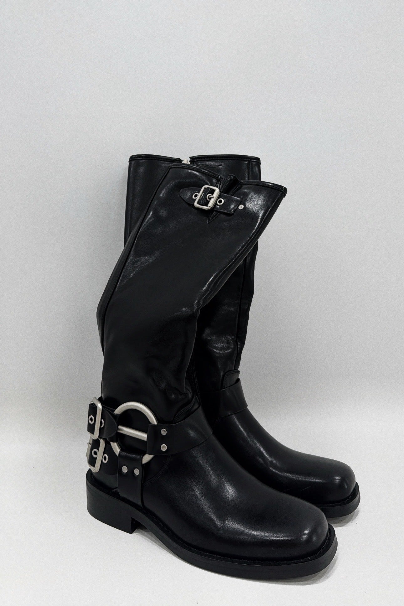 BOTAS PLANA HEBILLA