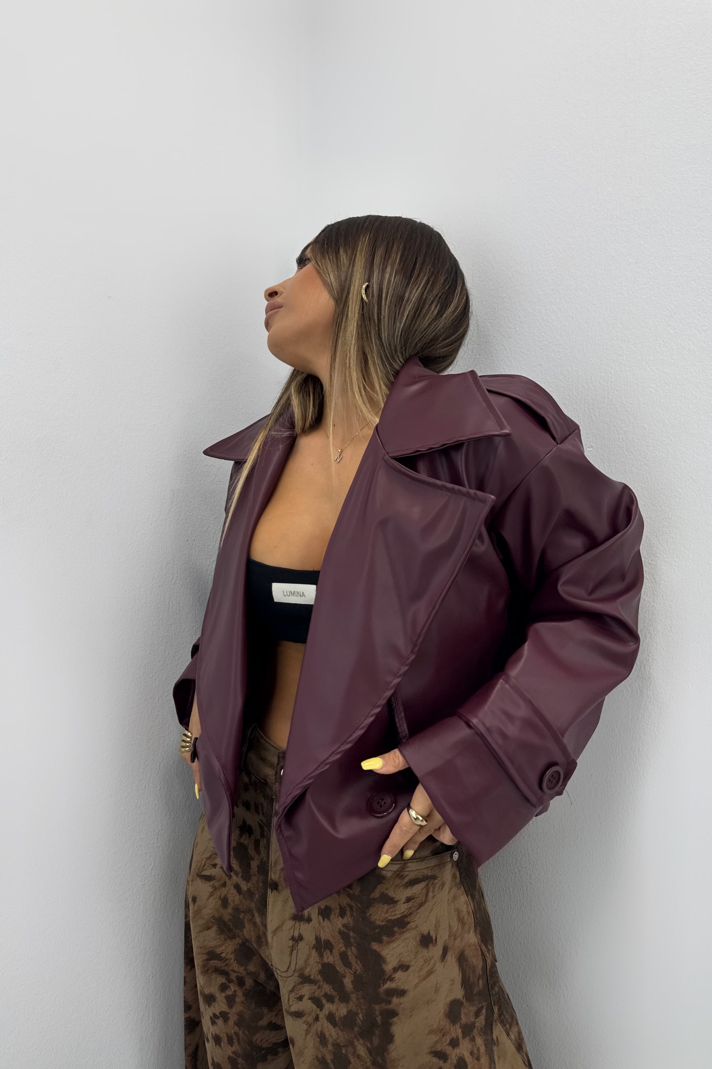 CHAQUETA TRENCH POLIPIEL