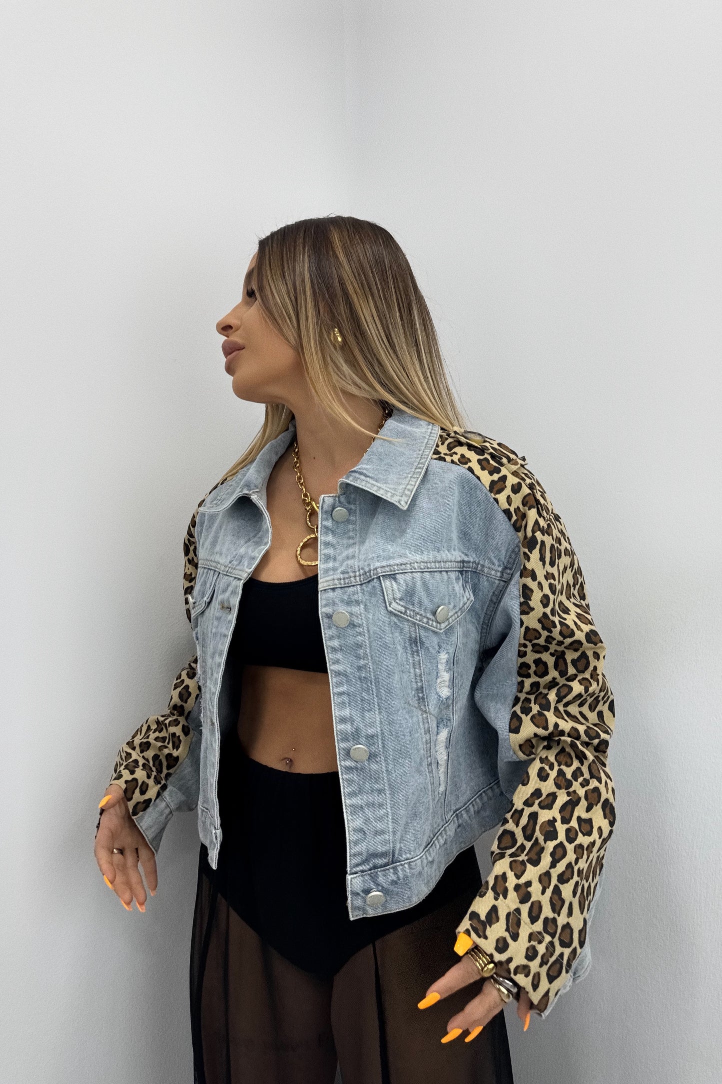 CHAQUETA DENIM LEO