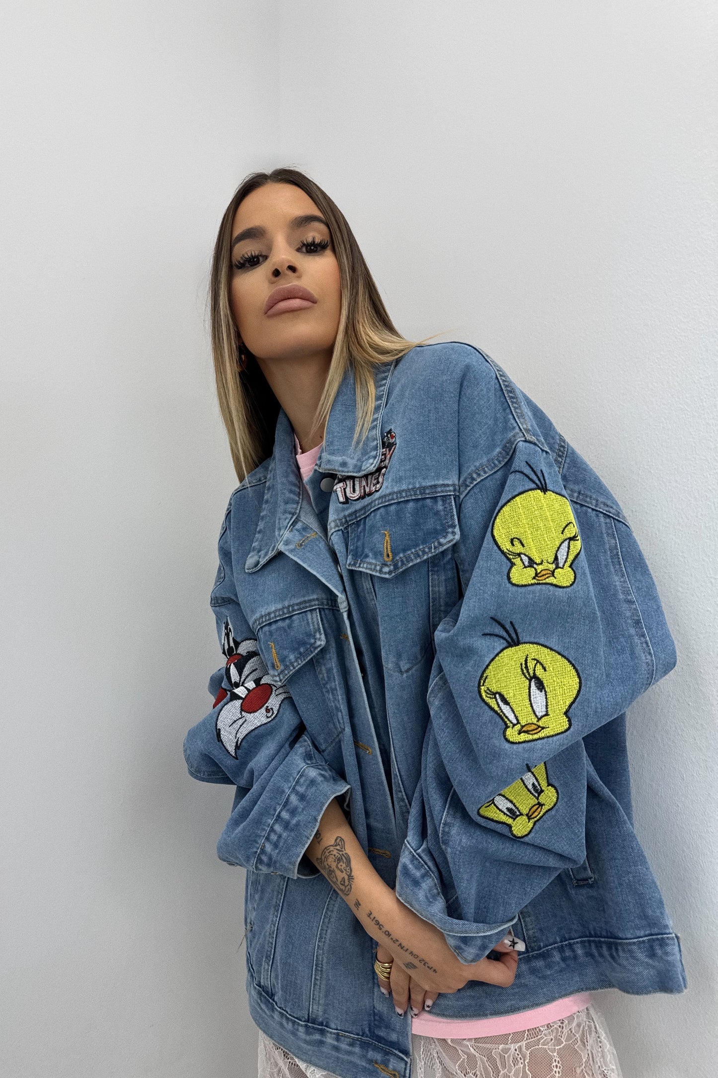 CHAQUETA DENIM PIOL