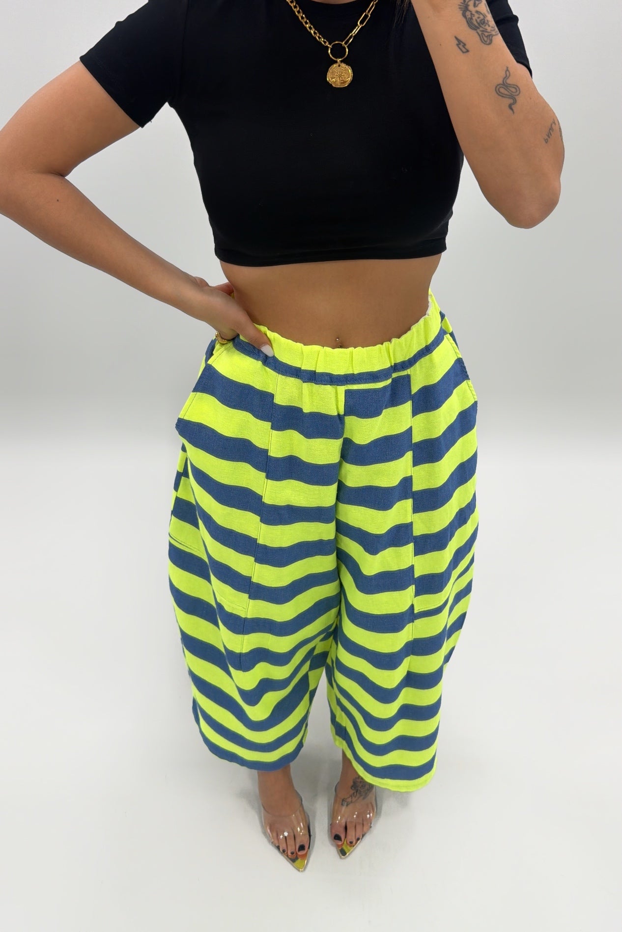 PANTALÓN BAG FLÚOR