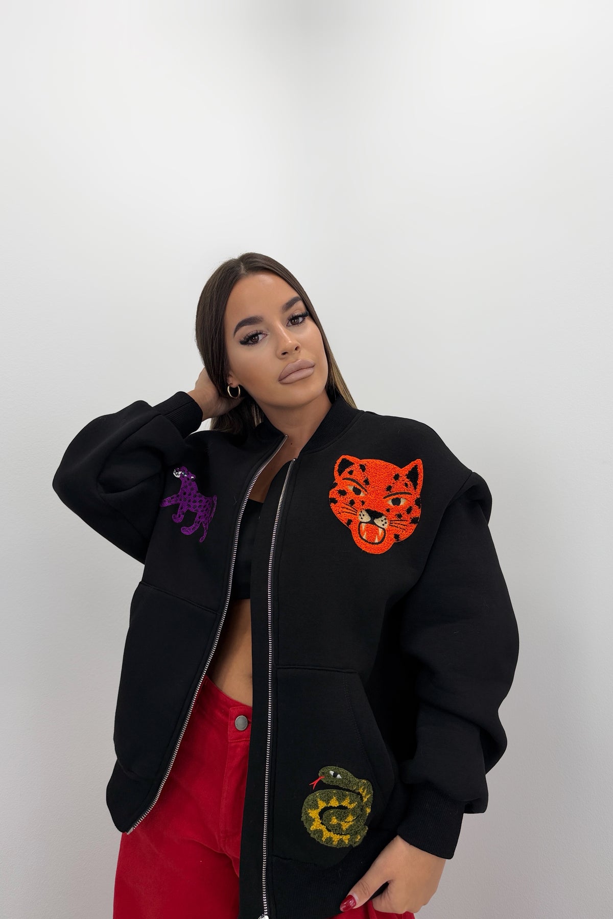 CHAQUETA SUDADERA PARCH LUMINA