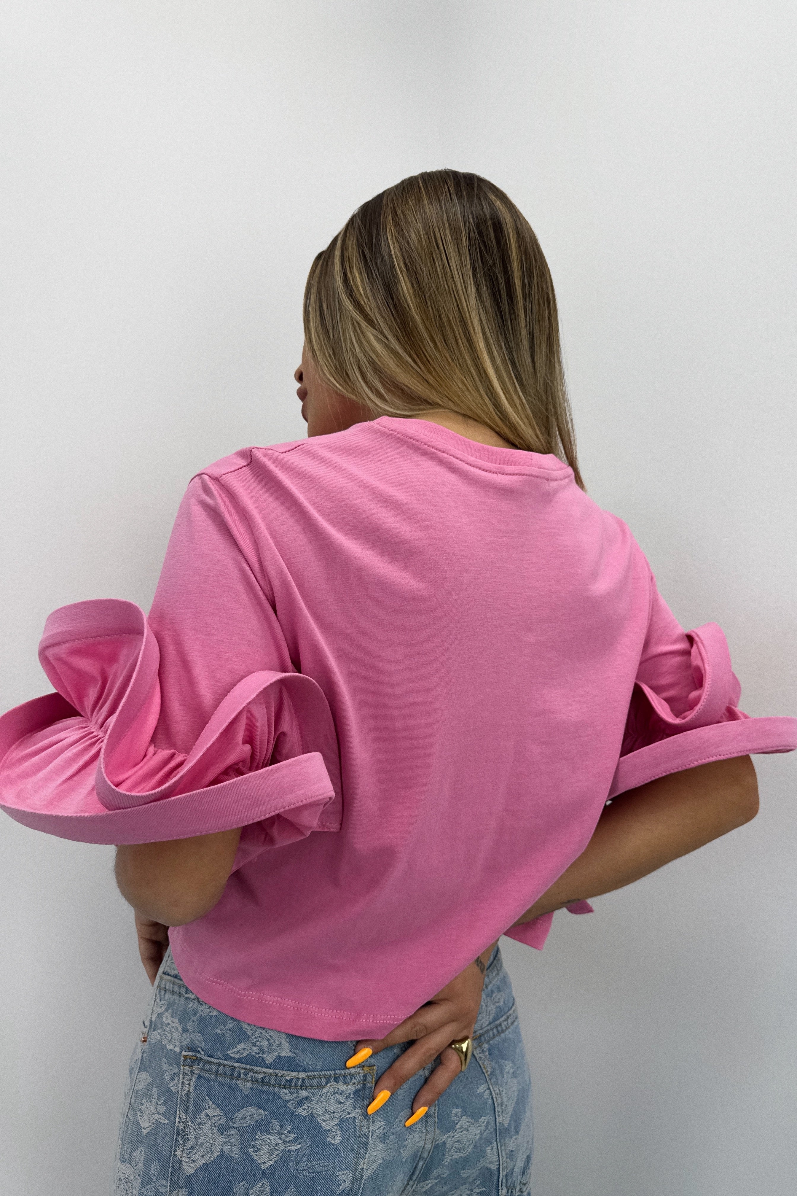 CAMISETA VOLANT LUMINA