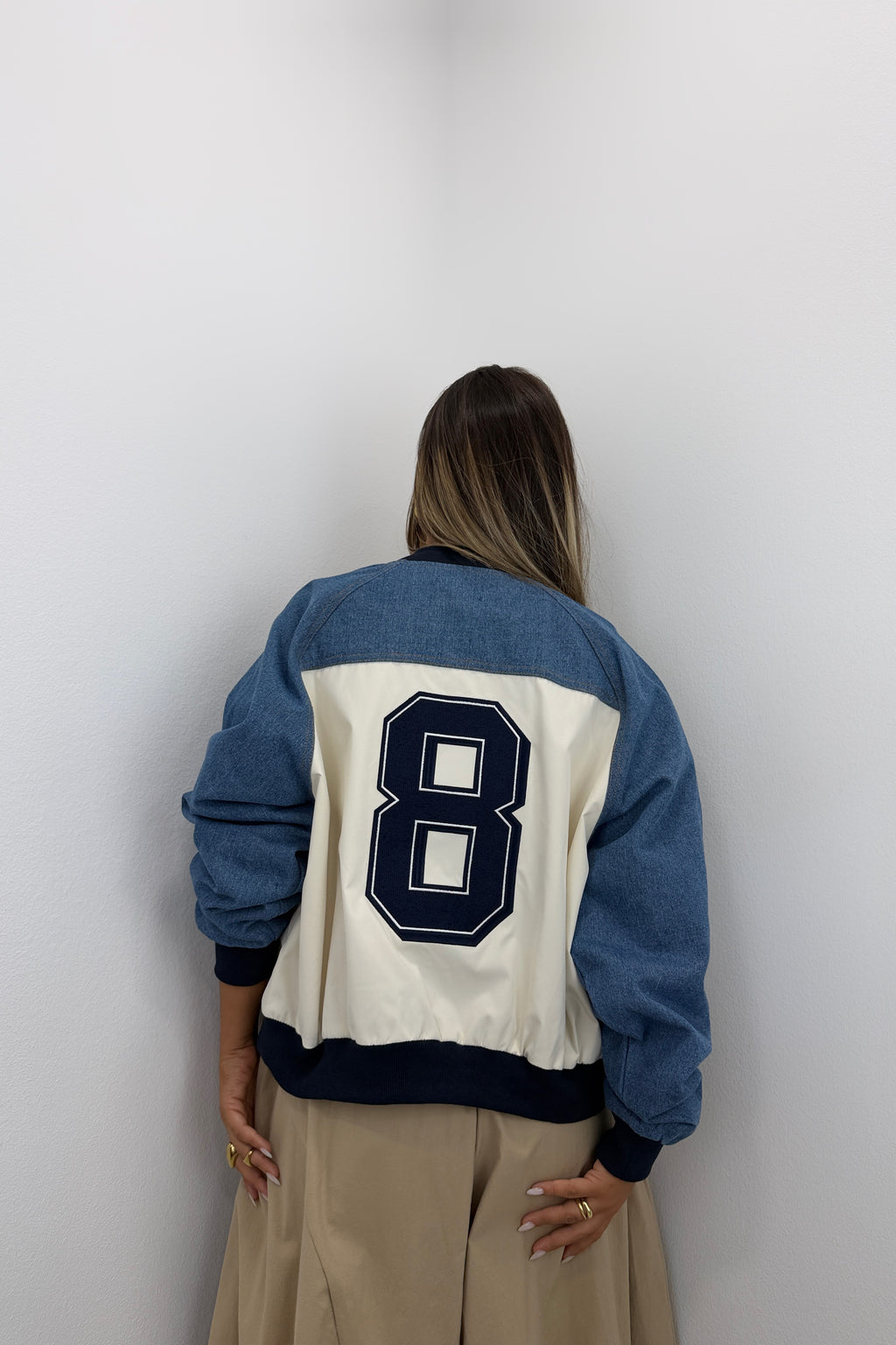 CHAQUETA COMBINADA OCHE