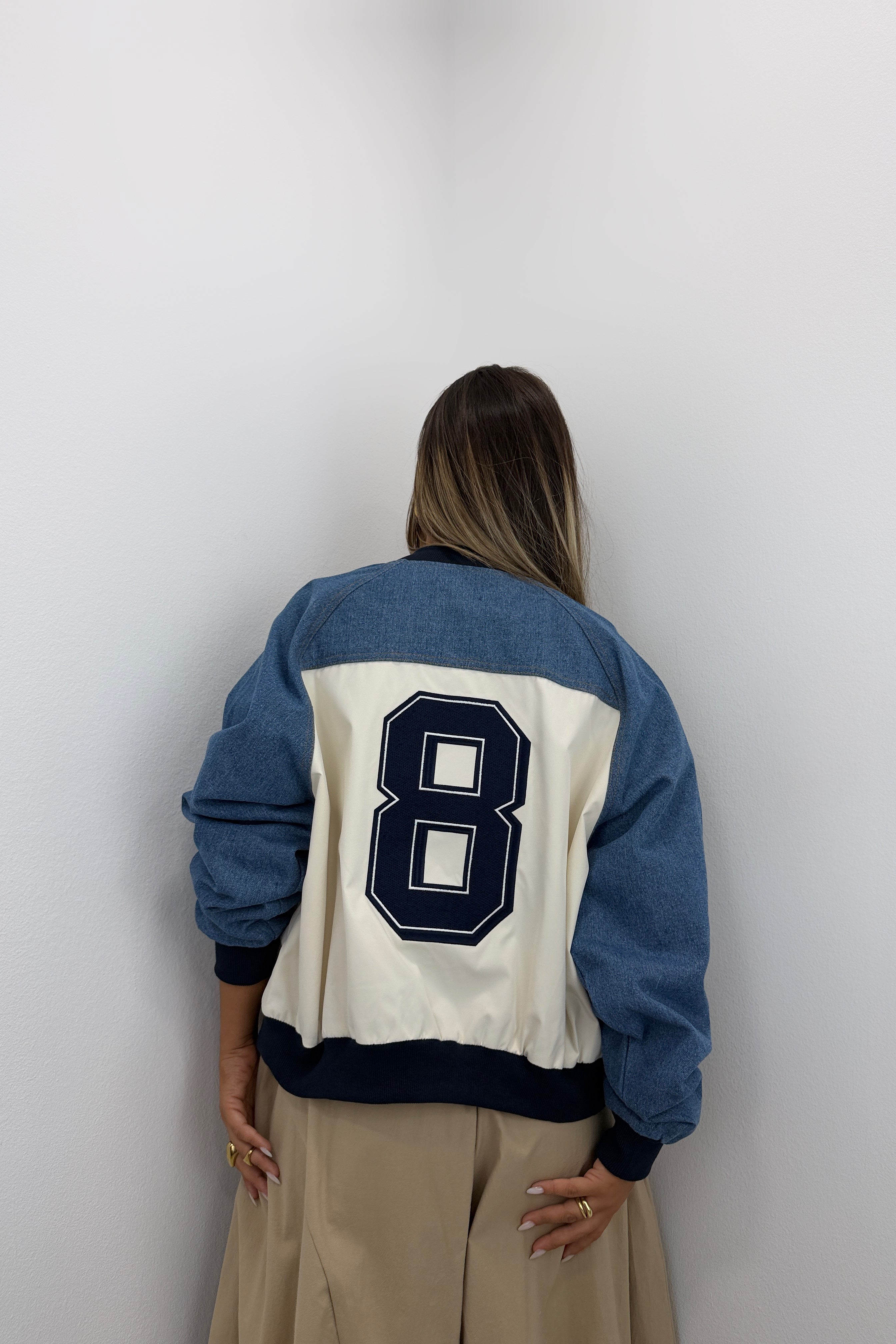 CHAQUETA COMBINADA OCHE