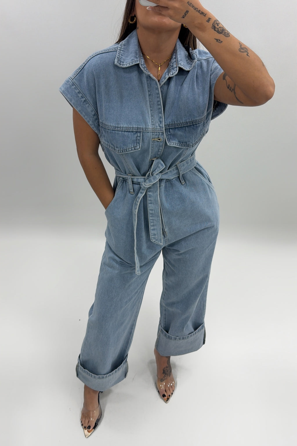 MONO DENIM CINTURÓN