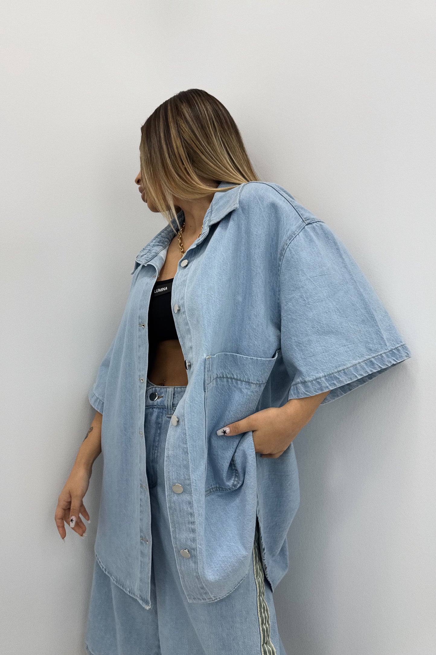 CAMISA OVER LUMINA