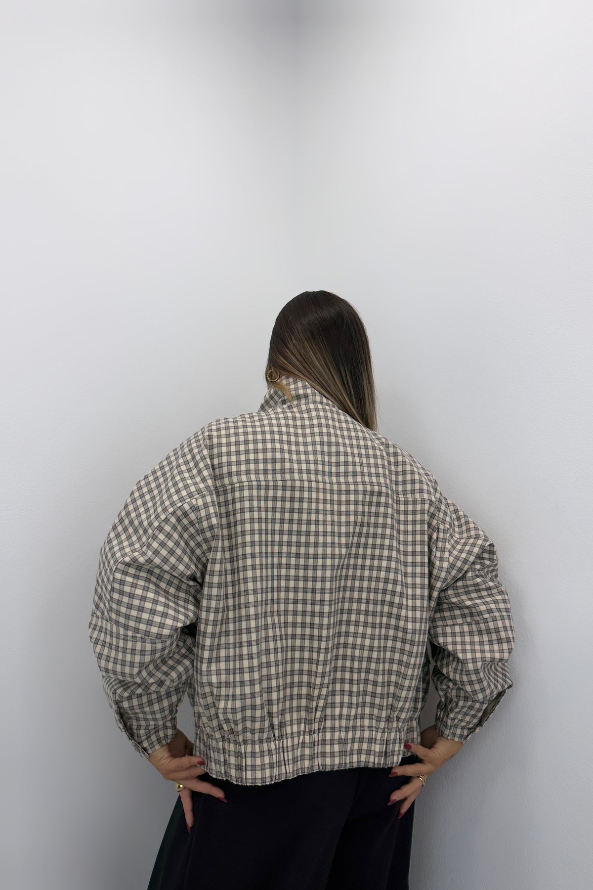 CHAQUETA | BOMBER CUADROS