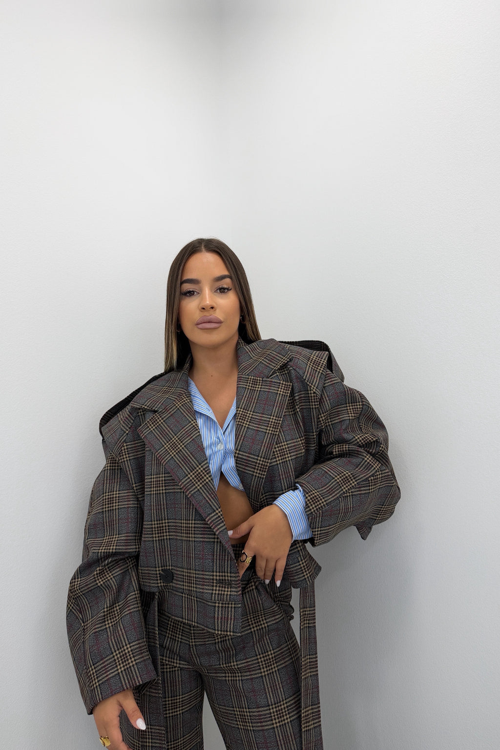 BLAZER CAPA CUADRE LUMINA