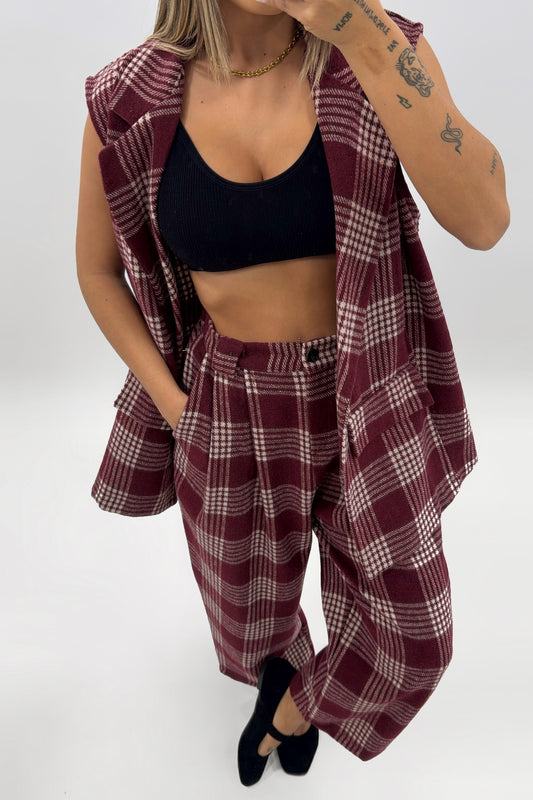 PANTALÓN CUADROS