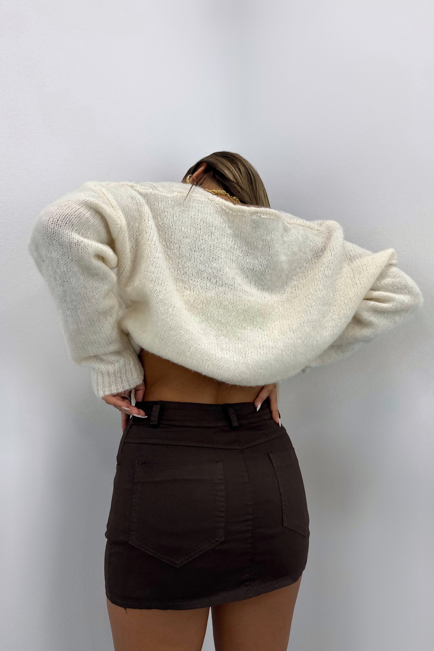 FALDA PANT MARRÓN