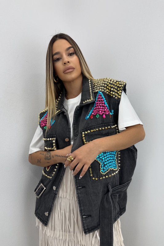 CHALECO DENIM