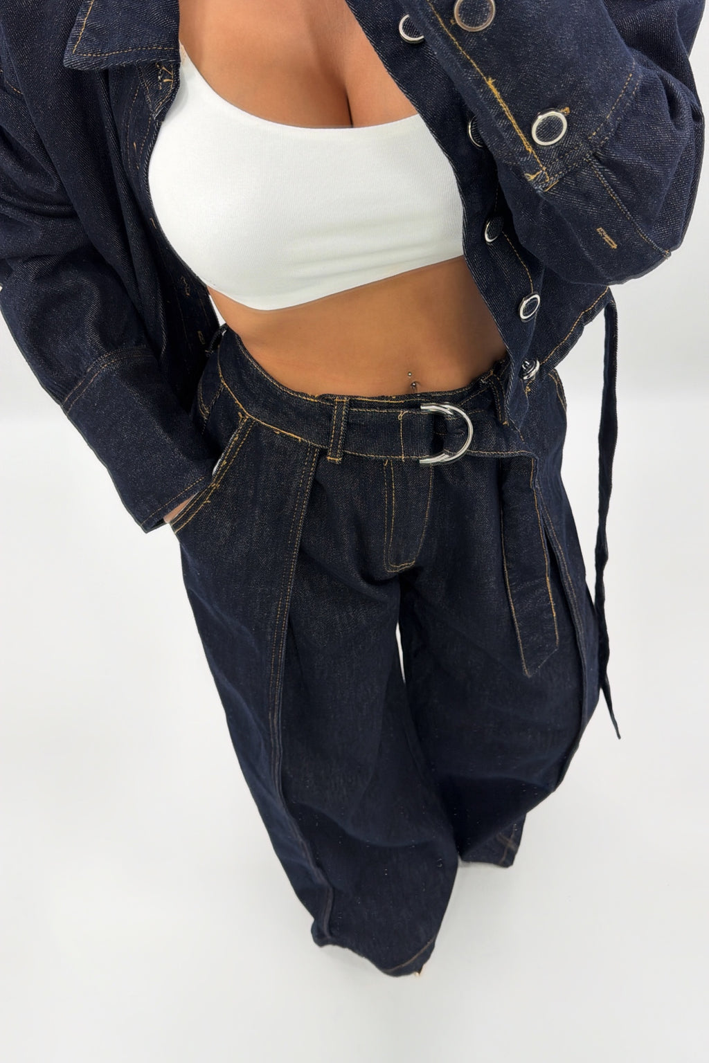 JEANS OSCU CON CINTURÓN