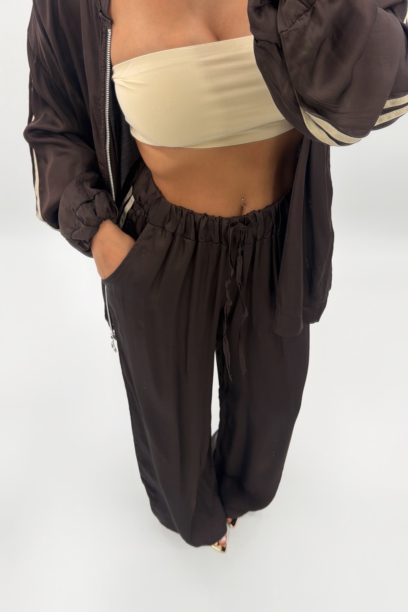 PANTALÓN SATÉN RAY