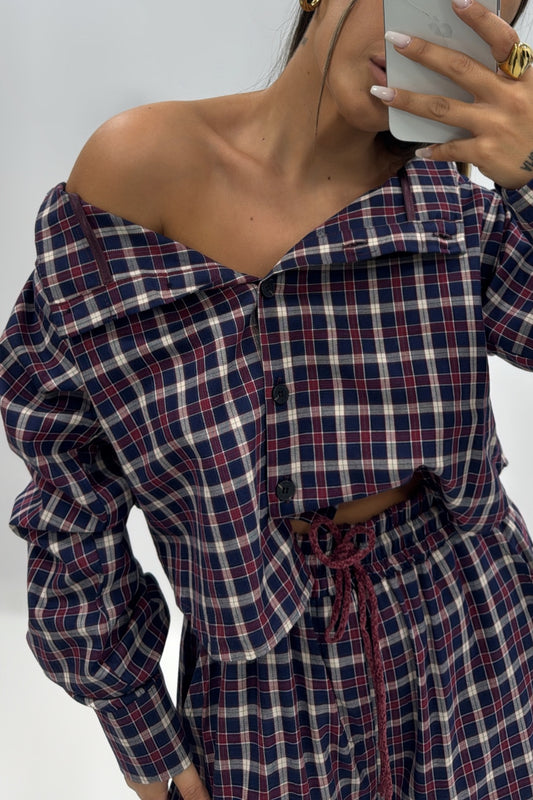 CAMISA CUADRS LUMINA