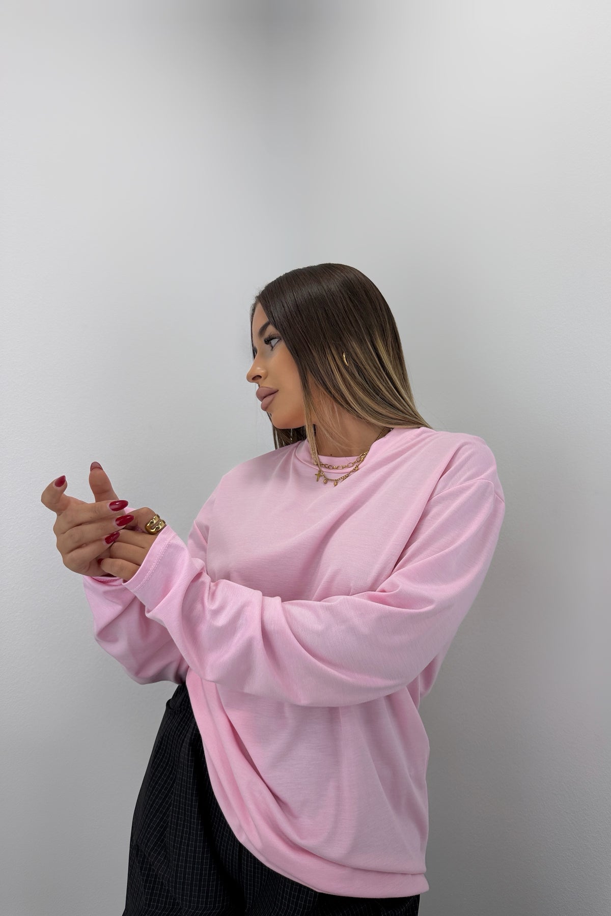 CAMISETA BASIC ROSE