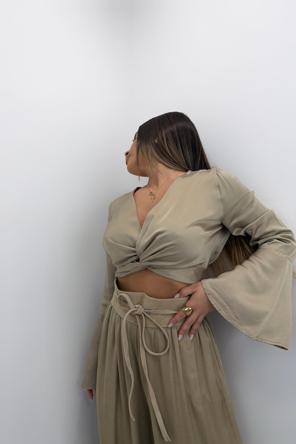 BLUSA SATÉN